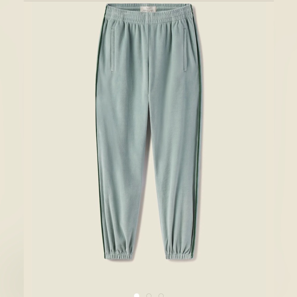 Trovata Birds of Paradise DUSTY PANT SURF SPRAY VELOUR